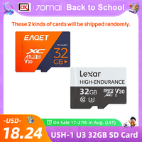 Lexar High Endurance 64GB Micro SD Memory Card USH-1 U3 Max 100MB/S Waterproof TF Card for 70mai 4K A800S,A500S Dash cam