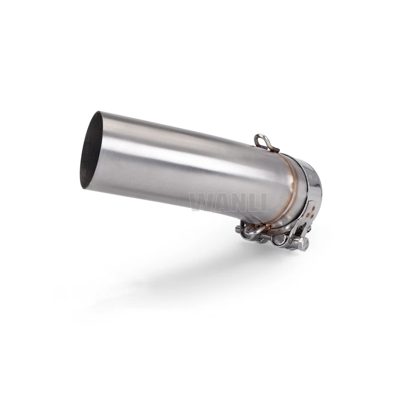 Motorcycle Exhaust Escape Systems Modify Mddile Link Pipe Connection 51mm Muffler For Kawasaki Ninja ZX4R ZX4RR ZX-4R SE SR 2023