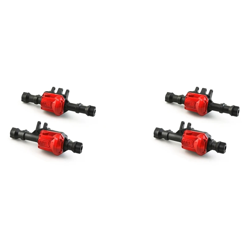 

X18A-2X металлический корпус передней и задней оси 300G для Traxxas TRX-4 TRX4 1/10, детали для обновления гусеничного автомобиля с дистанционным управлением, черный