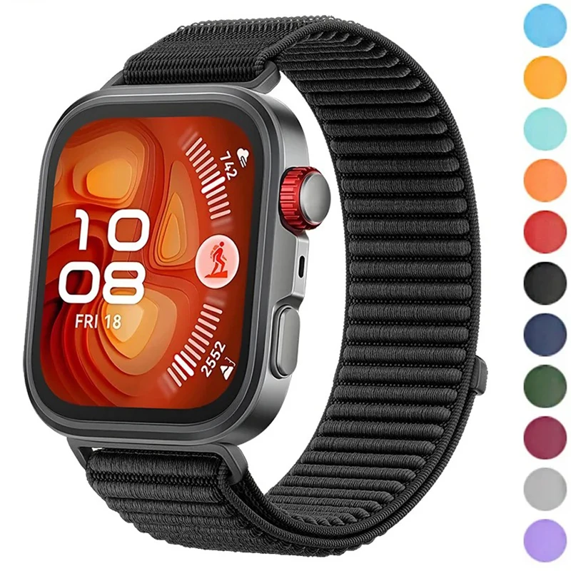 

Official Nylon Loop Strap for Huawei Watch Fit 4 3 Braided Comfortable Breathable Band for Huawei Watch Fit 4/4 Pro Accessories