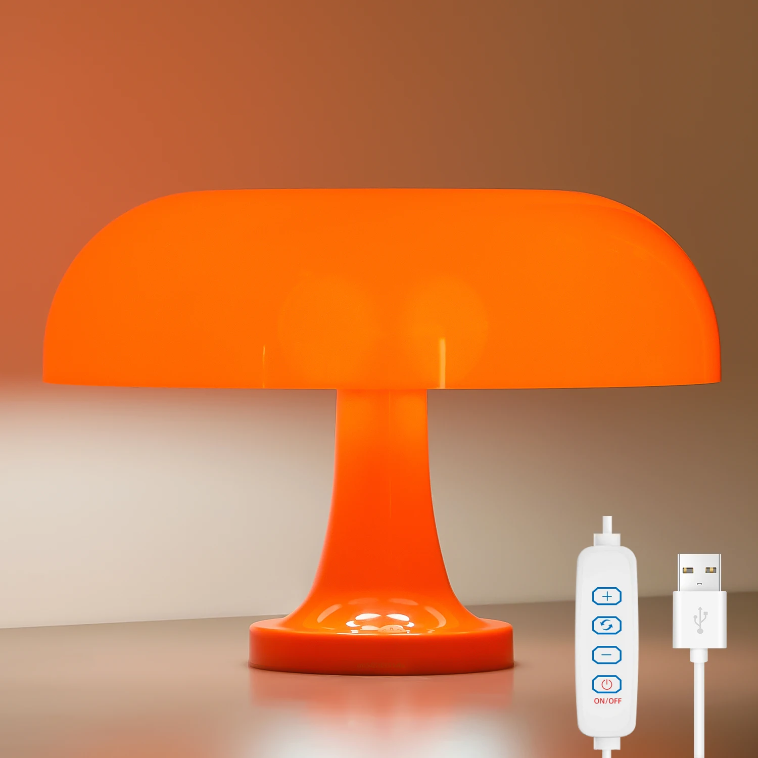 Clássico Mushroom Table Lamp, Bauhaus moderno design, atmosfera lâmpada, Hotel Quarto