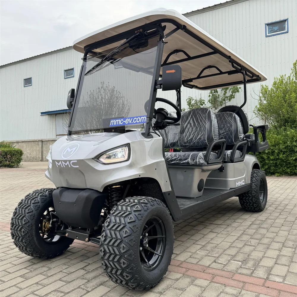 Hot Selling 4 Seats Golf Cart Electric 48V 60V 72V  Lithium Battery AC Motor New Design Off Road Electric Golf Carts