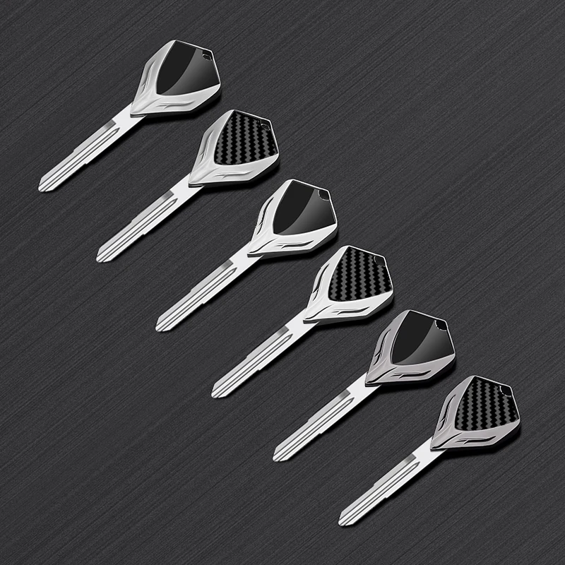 Blank Stainless Steel Motorcycle Key Replace Uncut Accessories For Honda HON58R Goldwing GL1500 GL1800 F6B RUNE 2001-2026 Up
