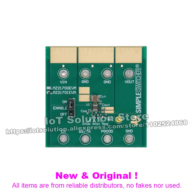 LMZ21701EVM LMZ21701 1A SIMPLE SWITCHER Nano Module Evaluation Board