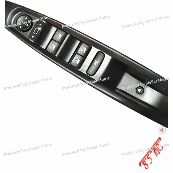 Lifter Switch 6554HA for Citroen Triumph, Sega Left Front Lifter Switch Assembly with Bracket