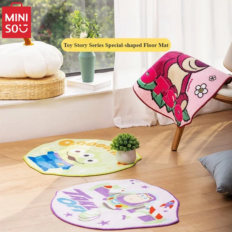 

MINISO Toy Story Series Special-shaped Floor Mat Bathroom Absorbent and Quick-drying Lotso Alien Children's Birthday Gift