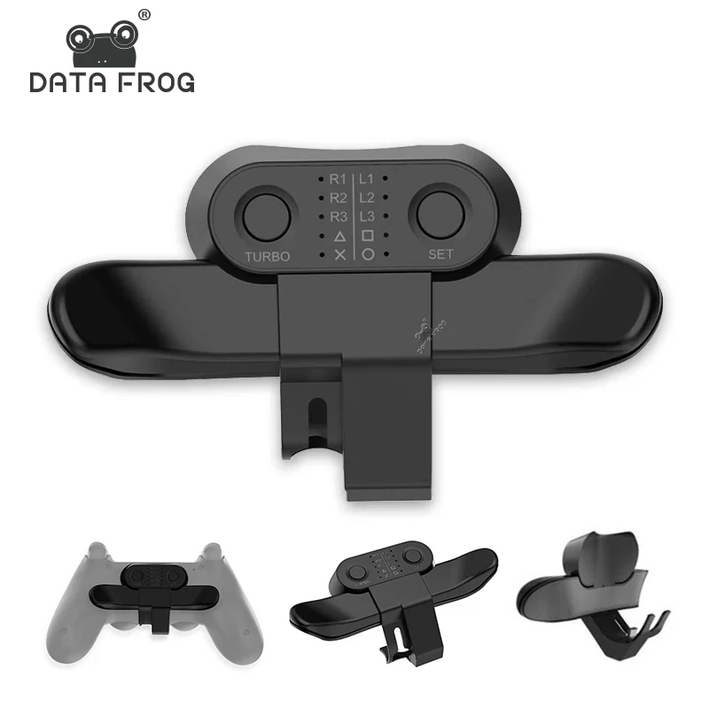 Data Frog Extended Gamepad Back Button Attachment For Ps4/Ps4 Slim/Ps4 Pro With Paddles Key Adapter Game Controller Accessories