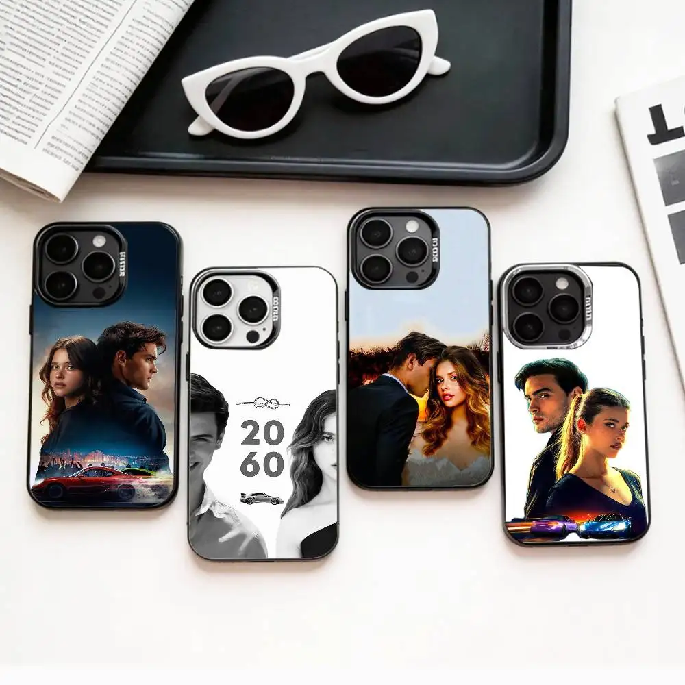 

C-Culpa Tuya MIA Phone Case For iPhone17,16,15,14,13,12,11 Plus,Pro Max Colored Silver Plated Inside Cover