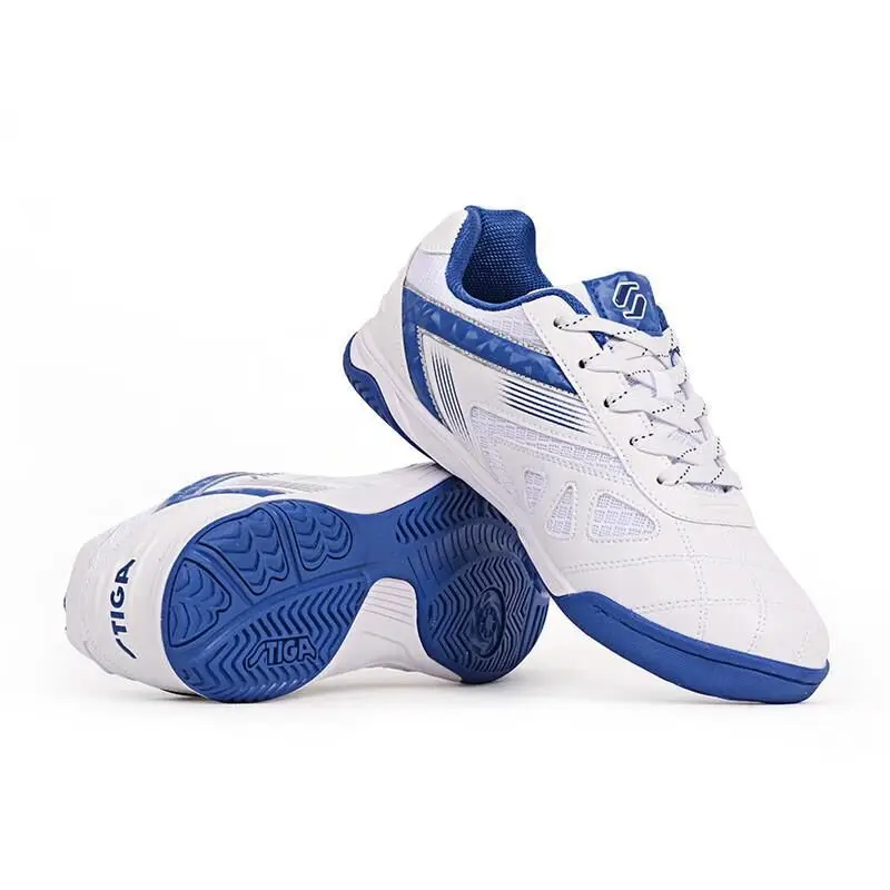 Hot Selling Breathable Table Tennis Shoes Training Sports Shoes for Men Indoor Badminton Shoe Man Silvery Table Tennis Shoe Boy