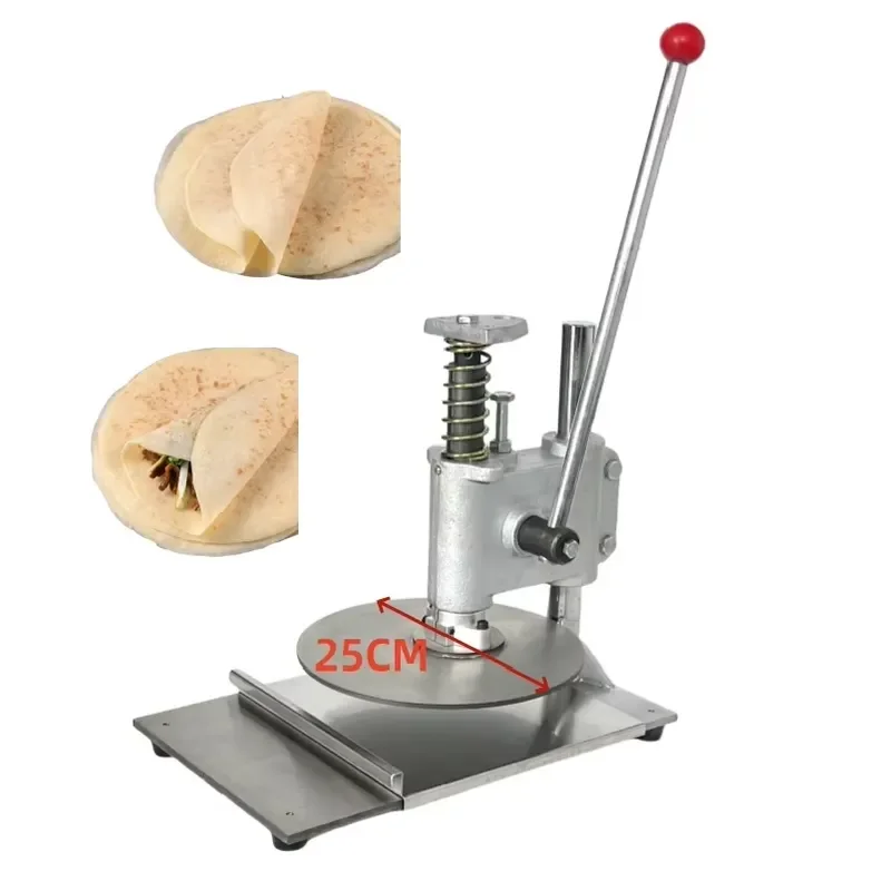 Stainless Steel Noodle Press Machine Multifunctional Dough Roller for Bakery Hotel Kitchen Pancake Maker Manual Pasta Tool