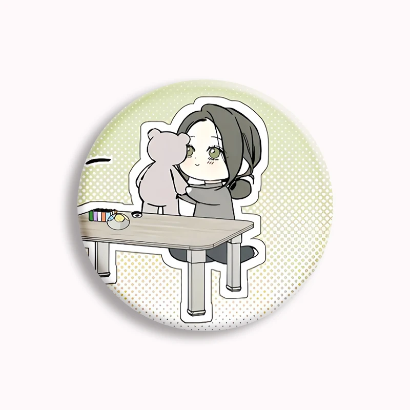 韓国マンガ枯れた花の涙アニメソフトボタンピン Beom Tae-Ha Hesu