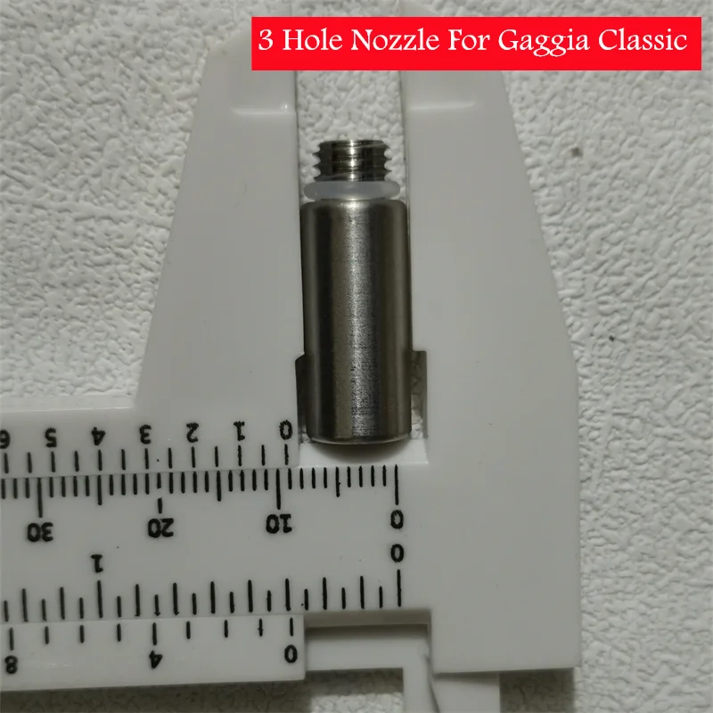 Stainless Steel Steam Nozzle, Tip Spout for Gaggia Classic , Milk Foam Spout, Food Grade