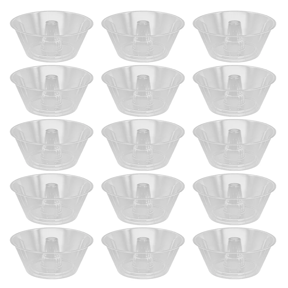 

20pcs Combination Cup Snack Bowl Portable Drink Container Compact Food Accessories Delicate Plastic Bowl Outdoor Beverage