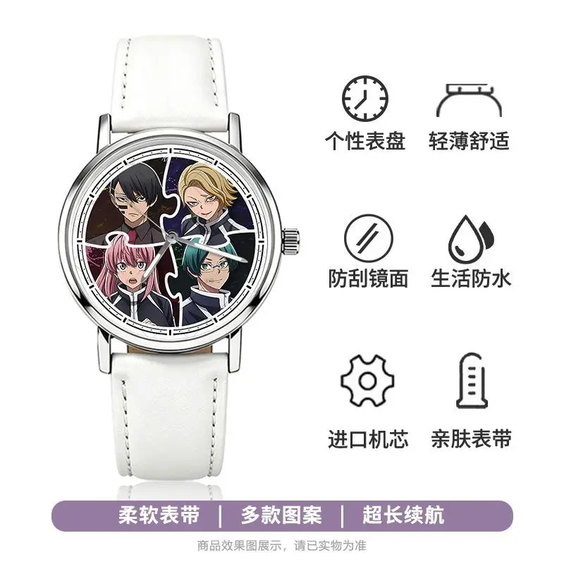 Neue Tougen Anki Shiki Ichinose Jin Kougasaki Uhr Hochwertige Anime-Bedruckte Schüleruhr Einfache Allzweck-Wasserdichte Zeigeruhr – Detail 16