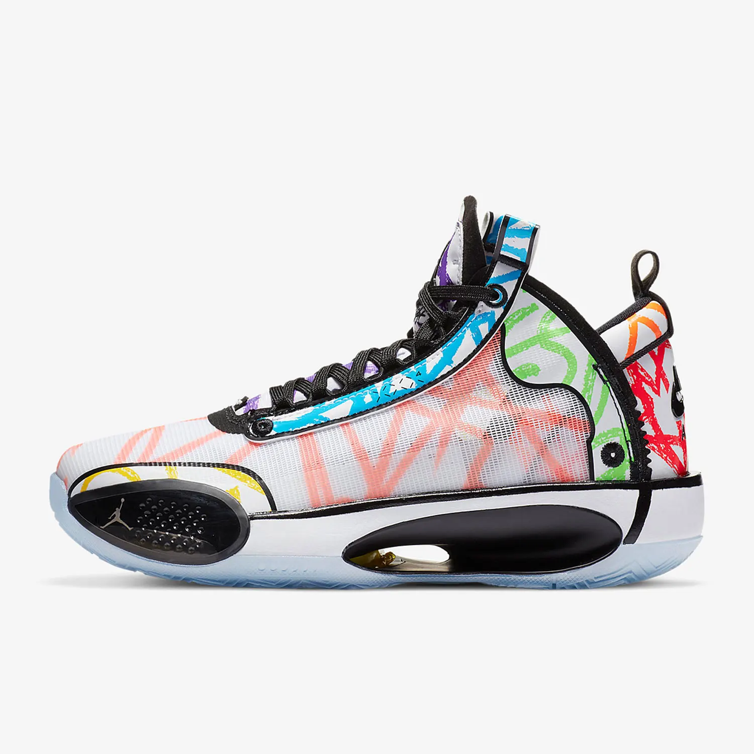 

Nike genuine JORDAN GS women's large children's shock-absorbing sports basketball shoes DA4450-100