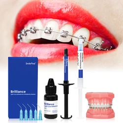 Kit Adhésif Orthodontique Dentaire, Durcissant à la Lumière, Métal, Céramique, Ailes, Accessoires de Rêves Invisibles, Colle, Matériel de Dentiste, Outils