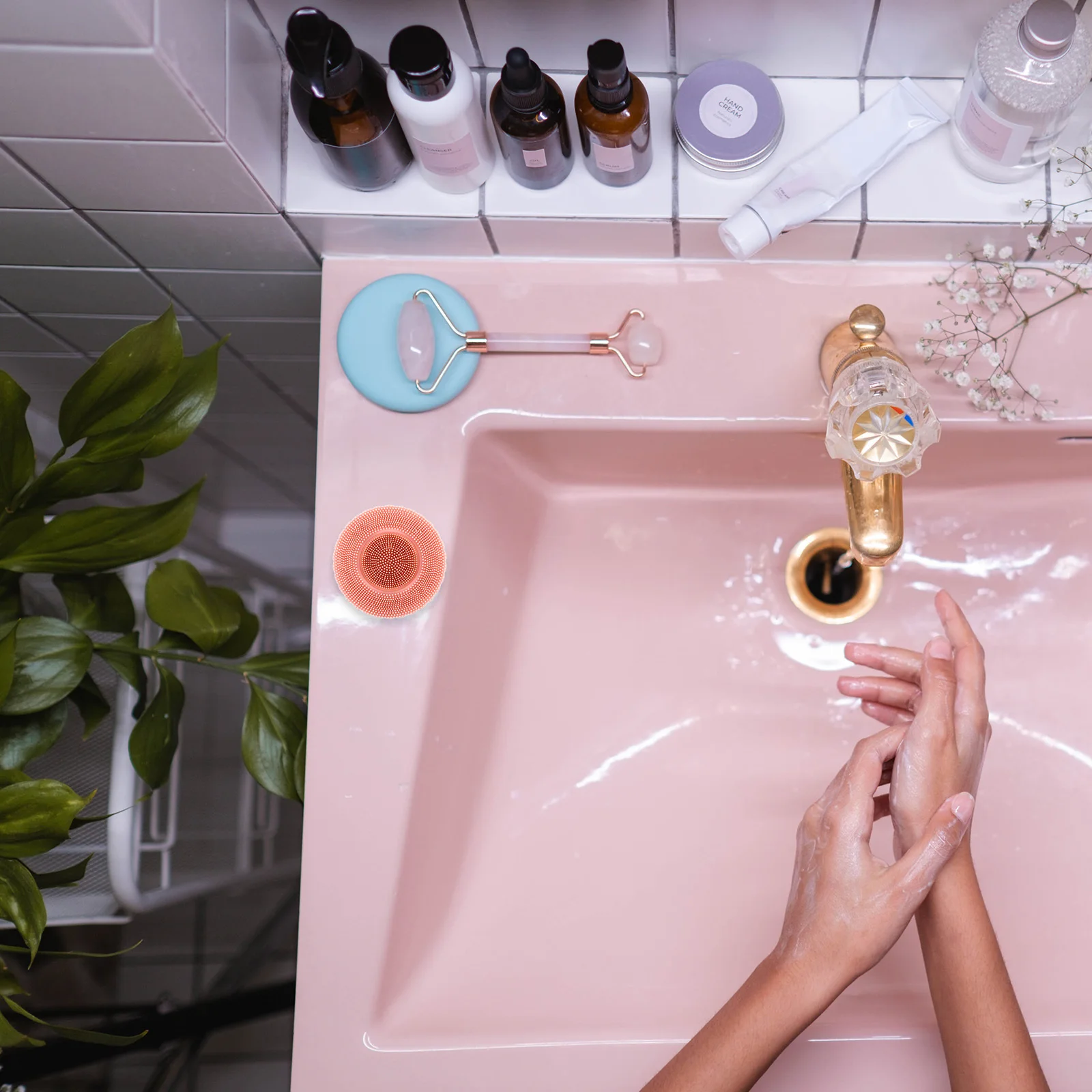 Brosse faciale en Silicone souple 2 en 1, nettoyage en profondeur détachable, épurateur manuel, exfoliant, brosse de soins de la peau, épurateur Facial doux