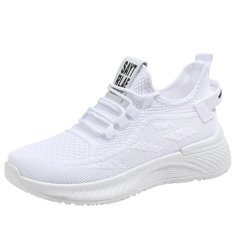 Spring and autumn new sports mesh women's shoes breathable and light mesh non-slip casual soft-soled women's shoes