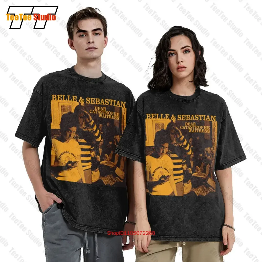 Belle And Sebastian Dear Catastrophe Waitress Vintage Oversized T-Shirt LIRJ