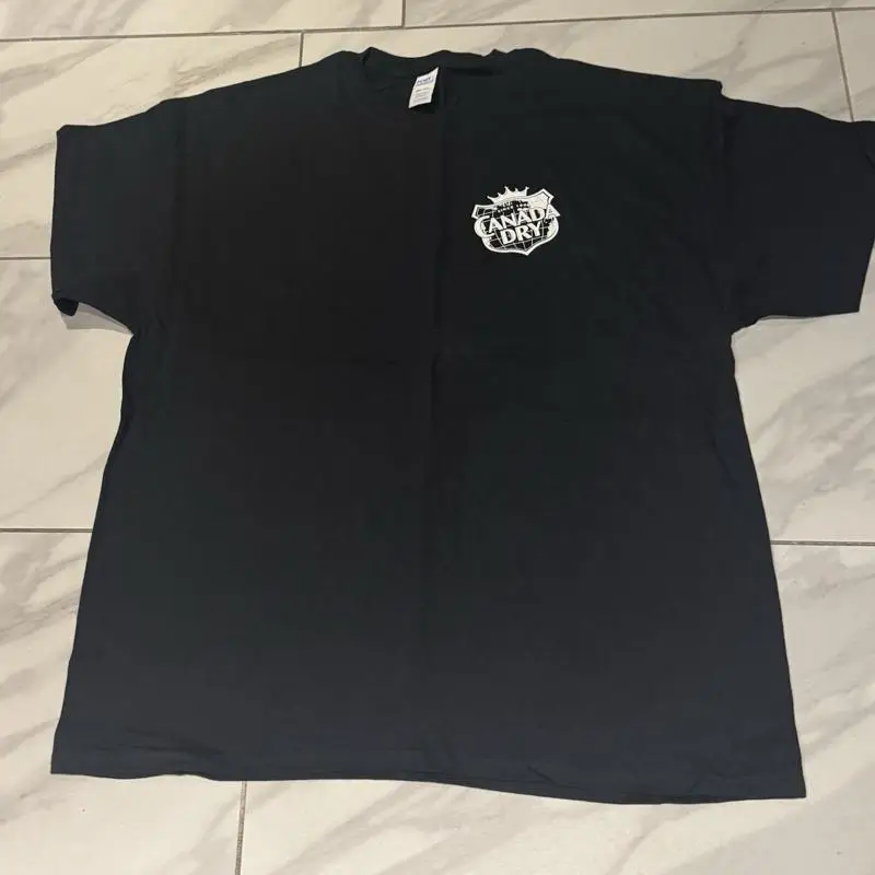 

Canada Dry Black T-shirt size 2XL