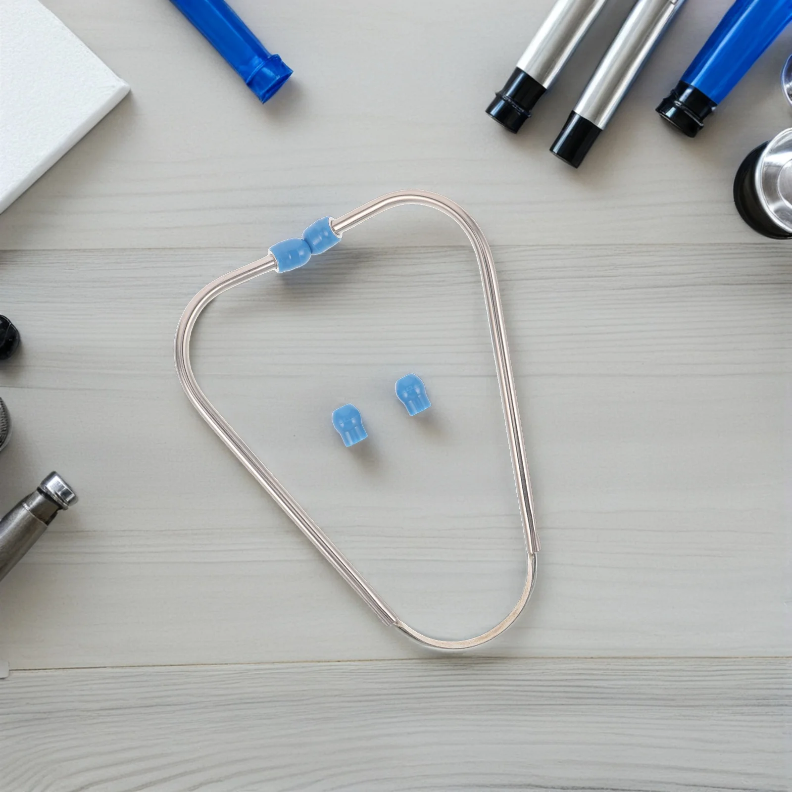 1 مجموعة سماعة الطبيب قطع الأذن استبدال لينة سيليكون سماعات الأذن ل براعم الأذن الصغيرة لوازم التمريض معدات التدريس الطبي #2