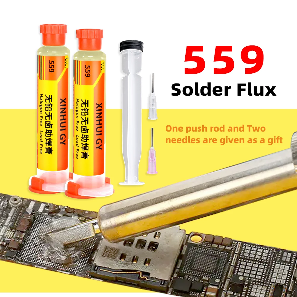 NC-559-ASM Flux paste lead-free flux needle BGA welding is commonly used for soldering medium 559 flux