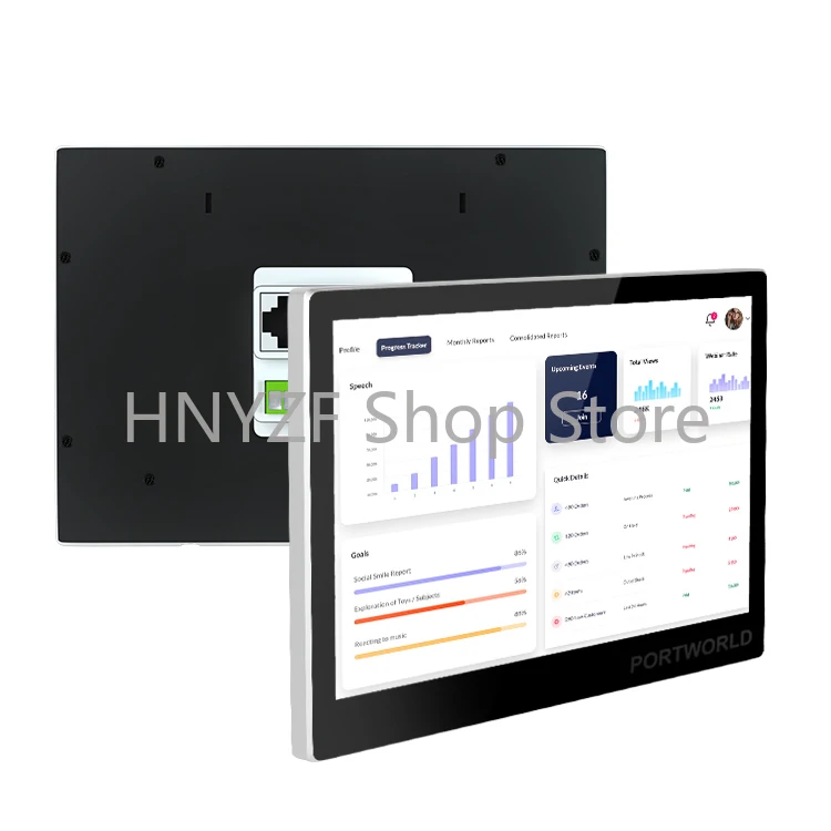 10 Inch Rk3566 Android 11 OS Industrial Automation Embedded LCD Touch Screen