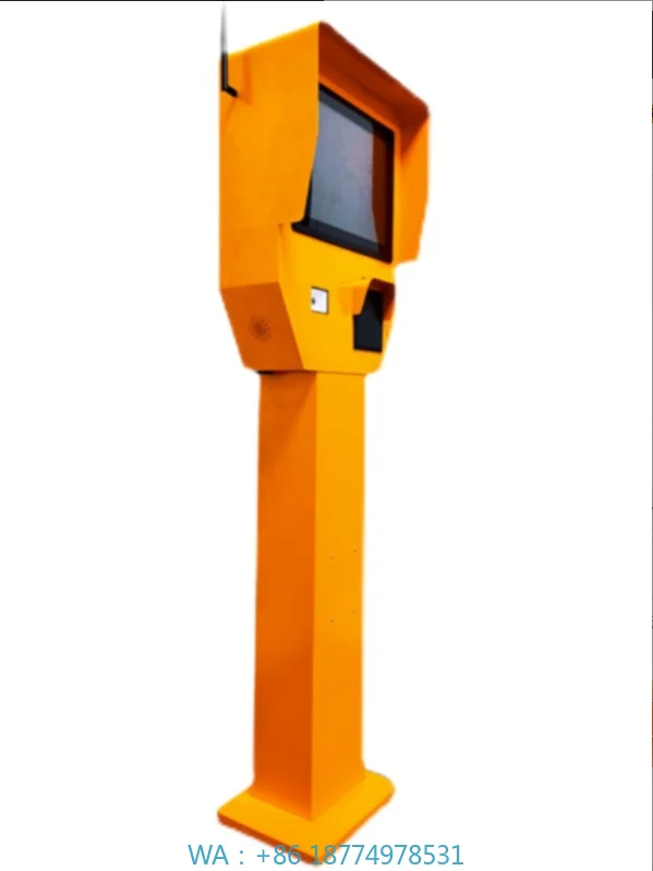Payment Booth, Automatic Payment MachineWaterproof Intelligent Parking Management System, Parking Self-service
