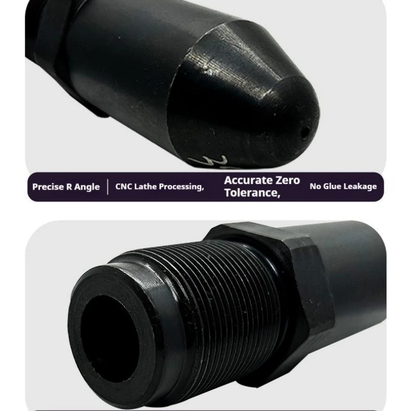 

Extended blackening with hard anti blocking and non removable Haitian Zhenxiong injection molding machine nozzle head nozzle