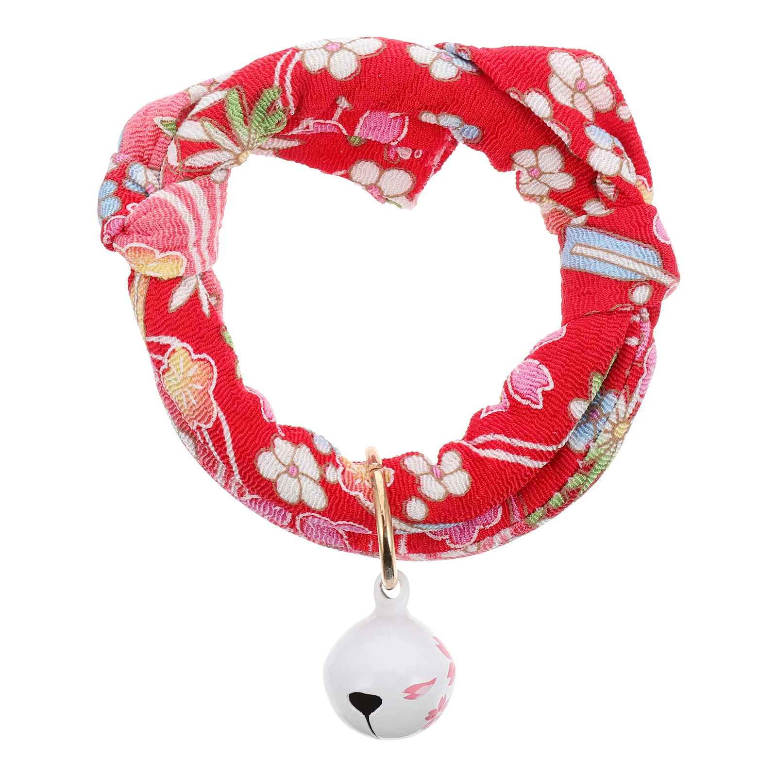 Pet Puppy Collar Cat Supplies Neck Decoration Lovely Christmas Adjustable Red Accessories