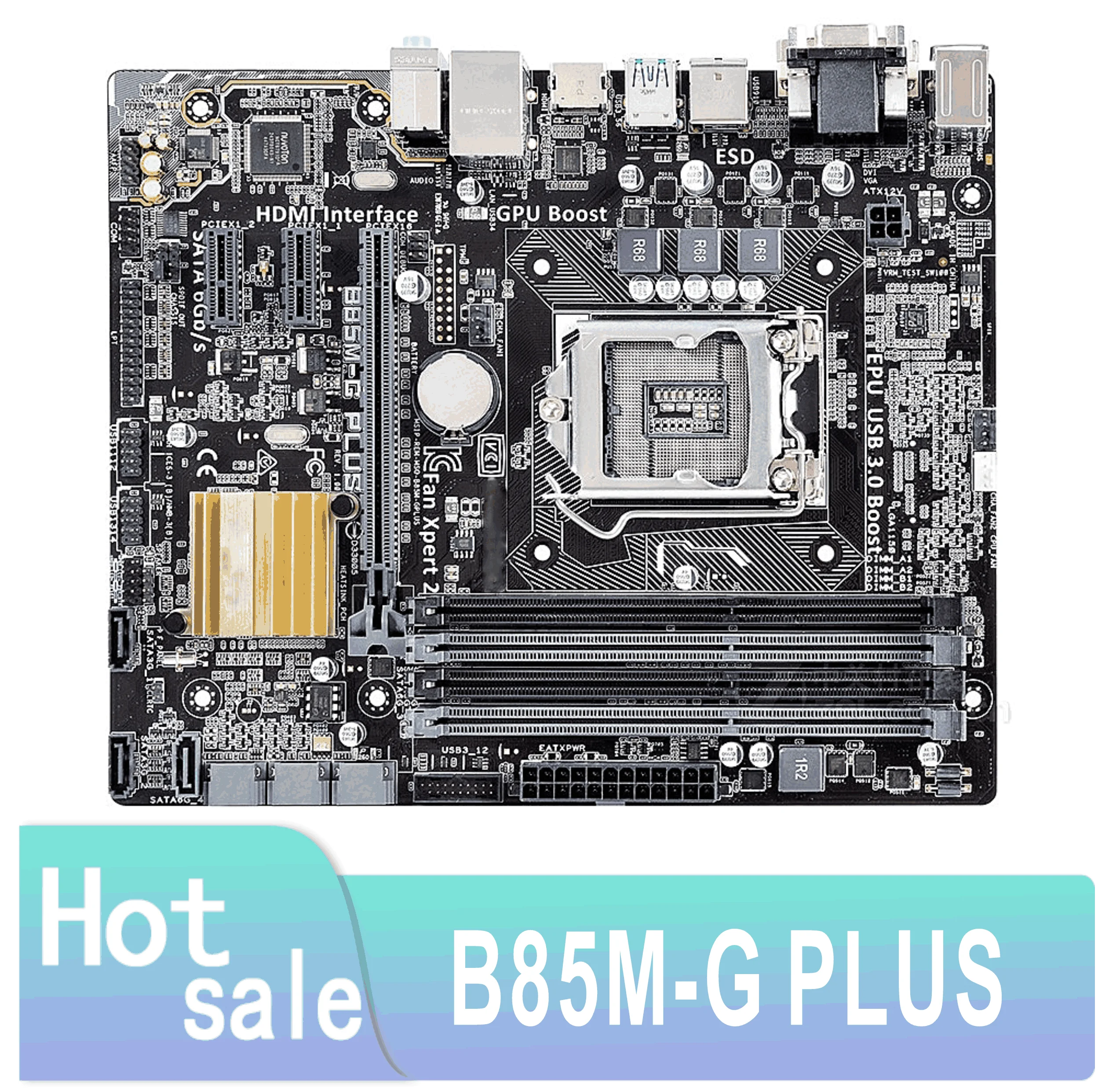 B85M-G PLUS B85 LGA 1150 i7 i5 i3 SATA3 USB3.0 Original Used