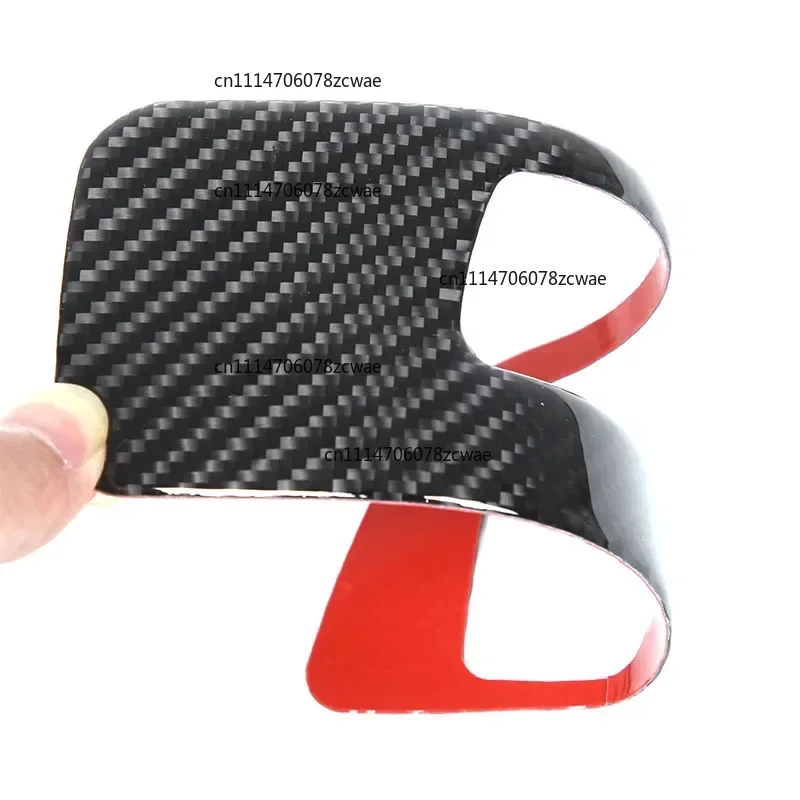 For BMW X3 G45 2025-2026 Soft Carbon Fiber Car Front Seat Adjustment Switch Panel Cover Trim Sticker Car Accessories