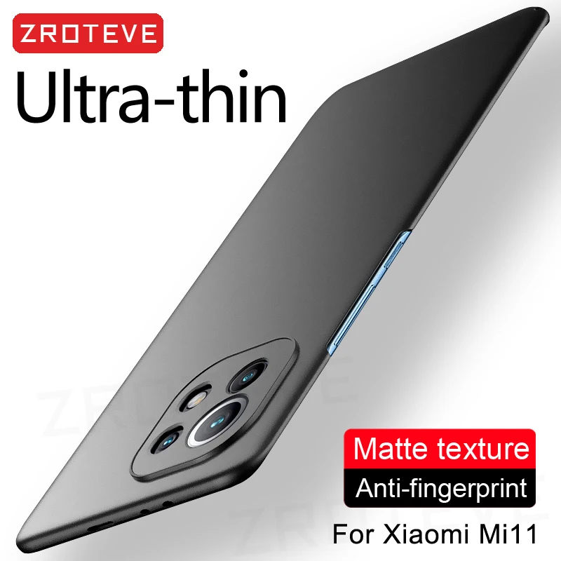 Mi11 Lite Case Zroteve Slim Hard PC Matte Cover For Xiaomi Mi 11 T 12 X 12T 12X 11i 11T Pro Xiomi Mi12 Mi12X Mi12T Mi11T Cases
