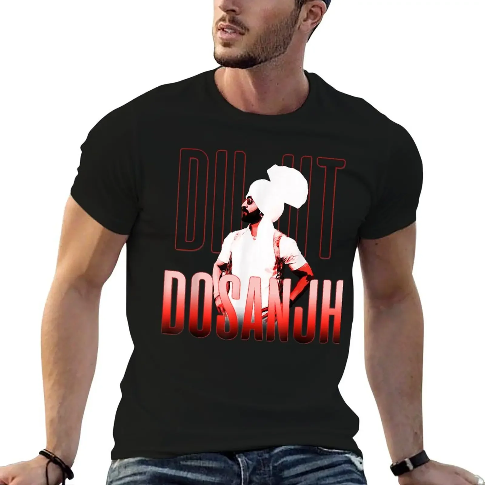 

DILJIT DOSANJH Punjabi Singer Apparel Punjabis T-Shirt street wear new edition shirts graphic tees plain t shirts men