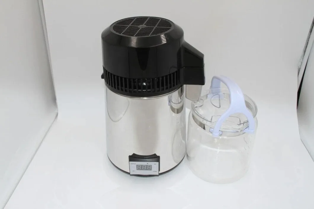 Multifunction Distelled Water Machine 4L Intelligent Timing Function Stainless Steel for Home Dental Clinic Lab Equipment