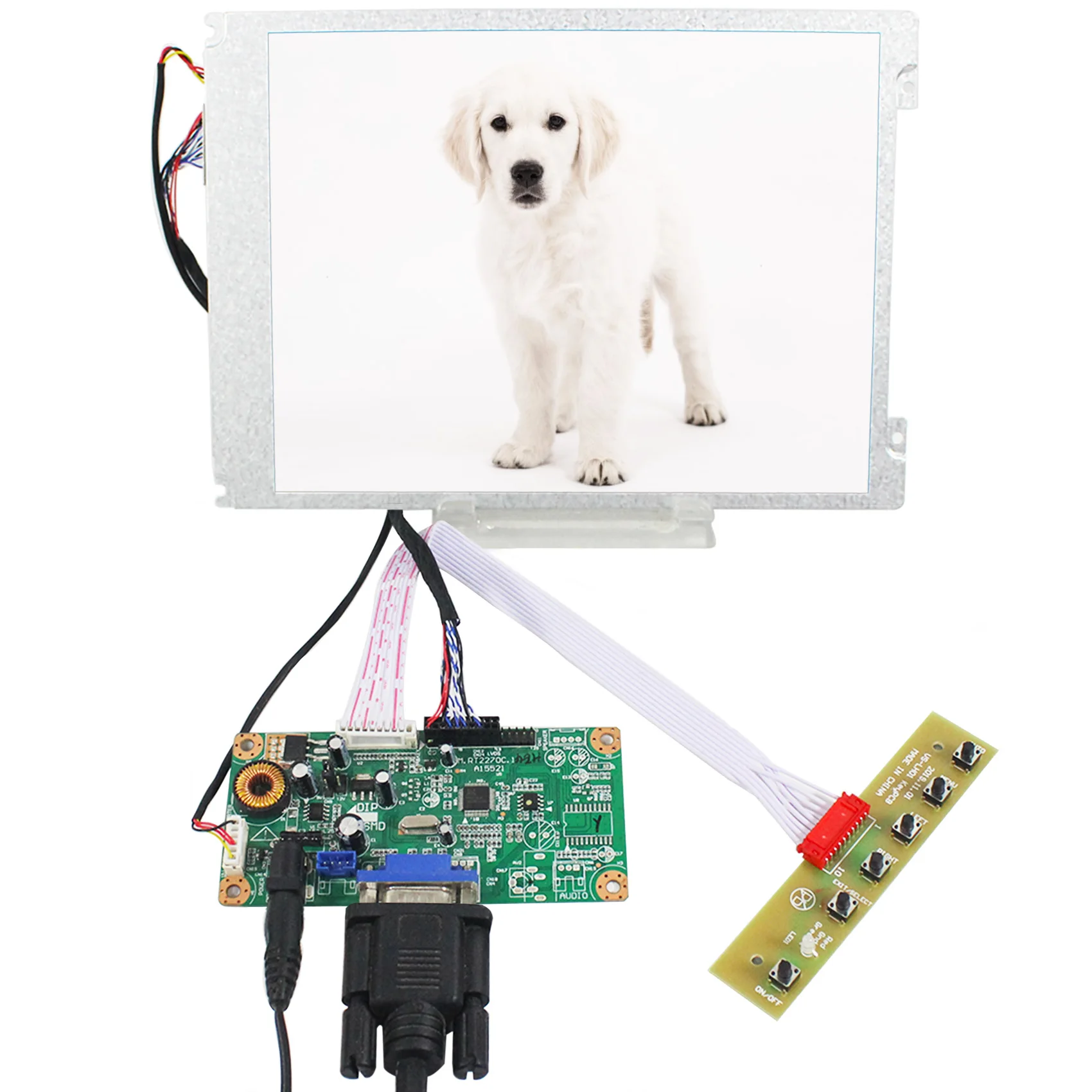لوحة تحكم VGA LCD RT2270C ، ، M084GNS1 ، 800X600 شاشة LCD