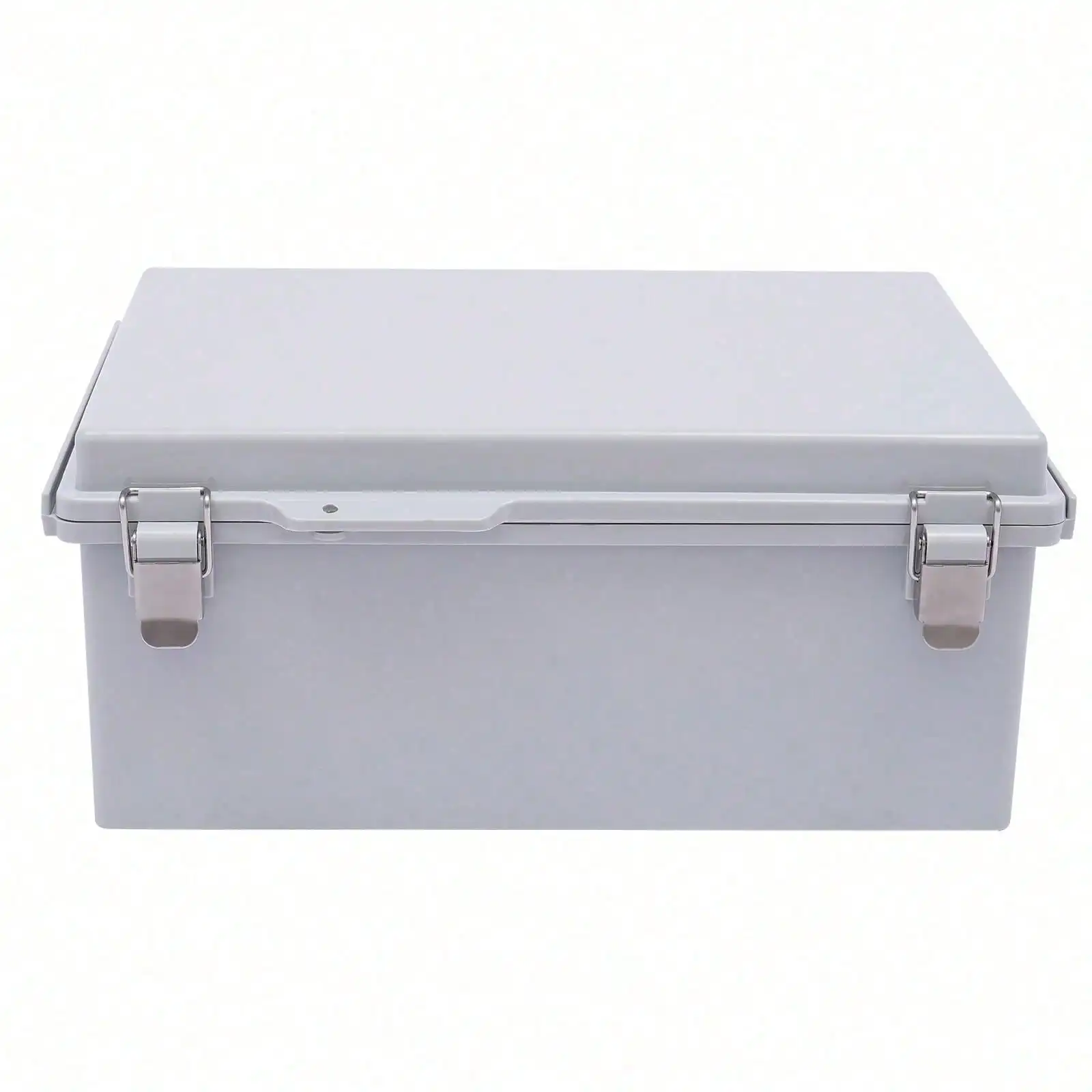 IP67 Waterproof ABS, Stainless Steel Distribution Box Enclosure Hinged Plastic Shell Electronics & Instrument Enclosure