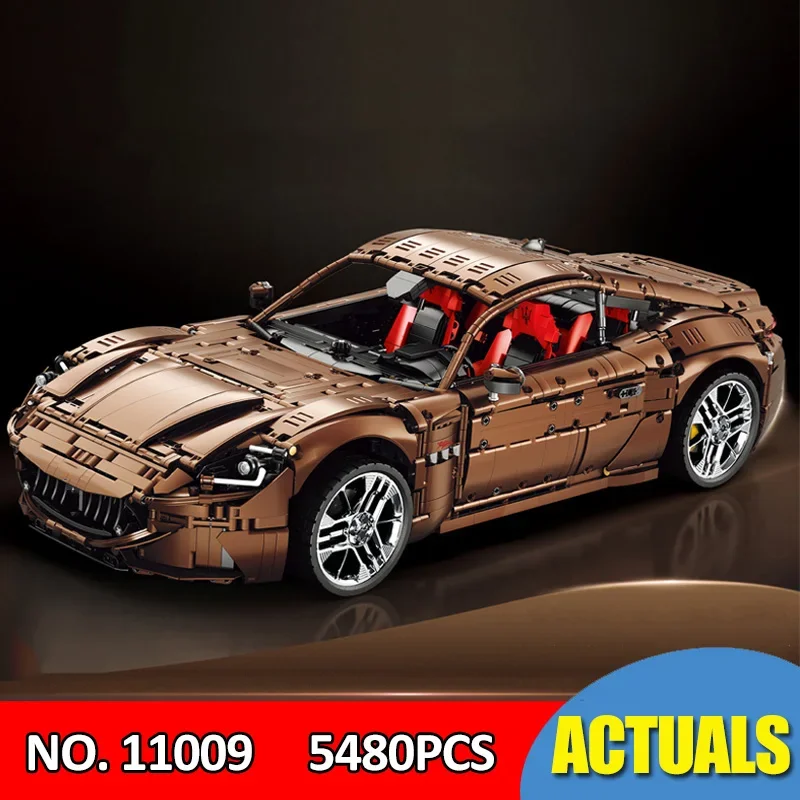 

5480 шт. строительные блоки 1:8 спортивный автомобиль GranTurismo модель кирпичи украшение рабочего стола детские игрушки рождественские подарки