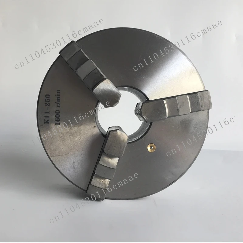 Metal Lathe Chuck 250mm Precision 3 Jaw Self-centering Chuck K11-250 SANOU Brand Manual Scroll Chuck for Bench Lathe