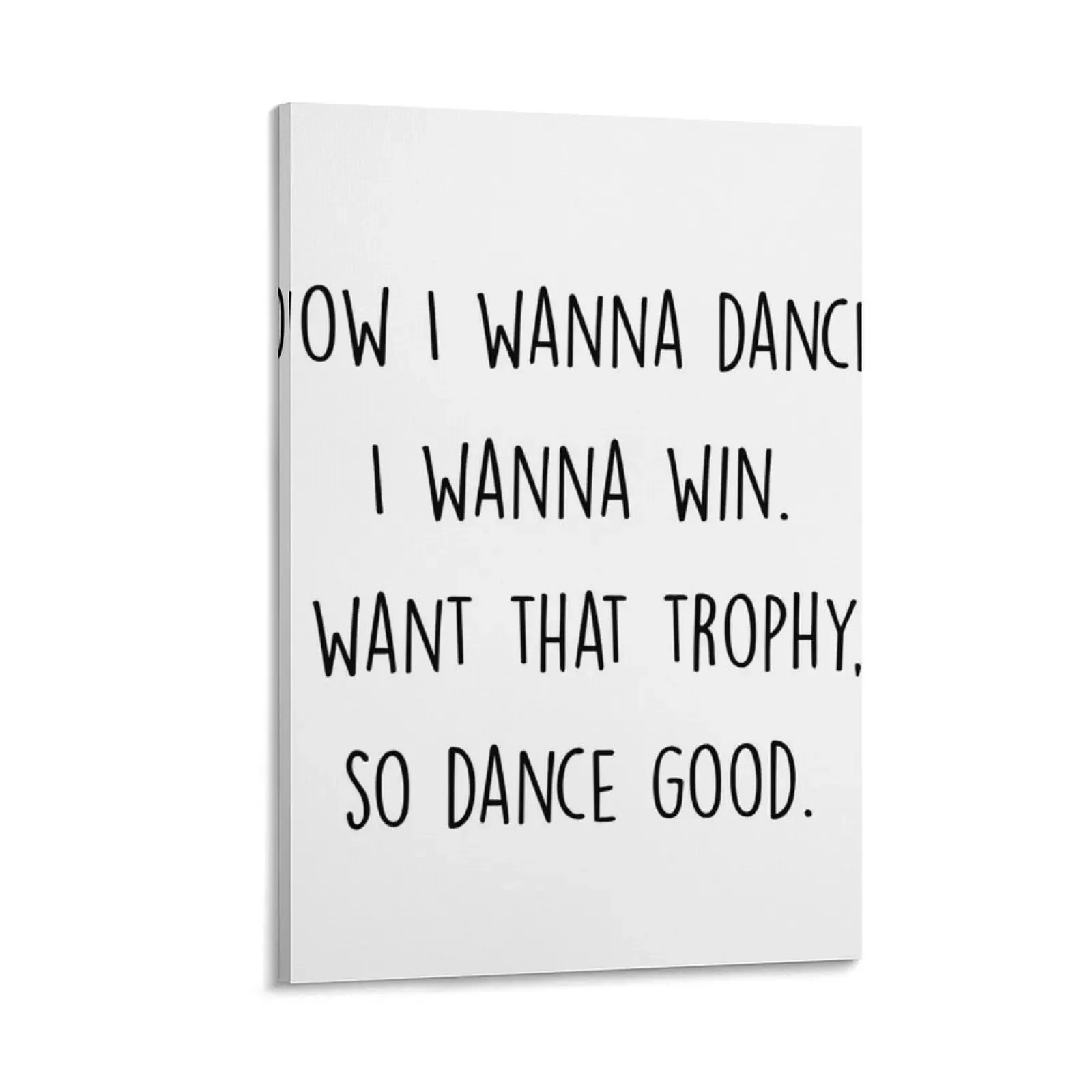 

DANCE Scene Canvas Painting japanese room decor home decorations and organization home decoration accessories