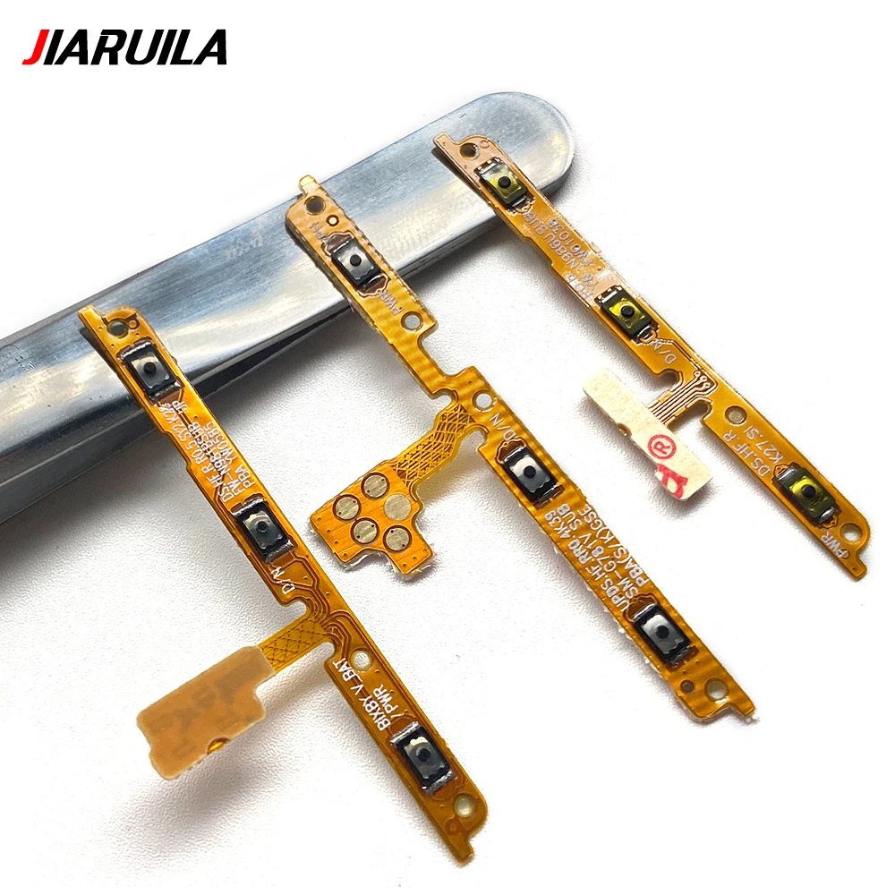 Power Switch On/Off Button Volume Key Button Flex Cable For Samsung Note 10 Plus Lite Note 20 Ultra S20 S21 S23 Fe