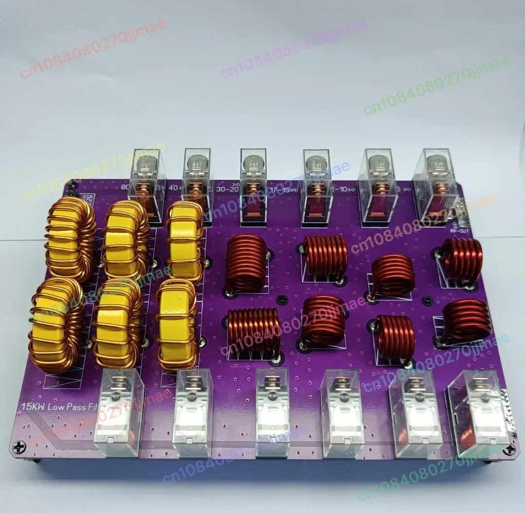 

1500W 50Ω 1.8-54MHZ Support SSB CW FM LPF Low Pass Filter LPF For HF Shortwave Power Amplifiers Radios