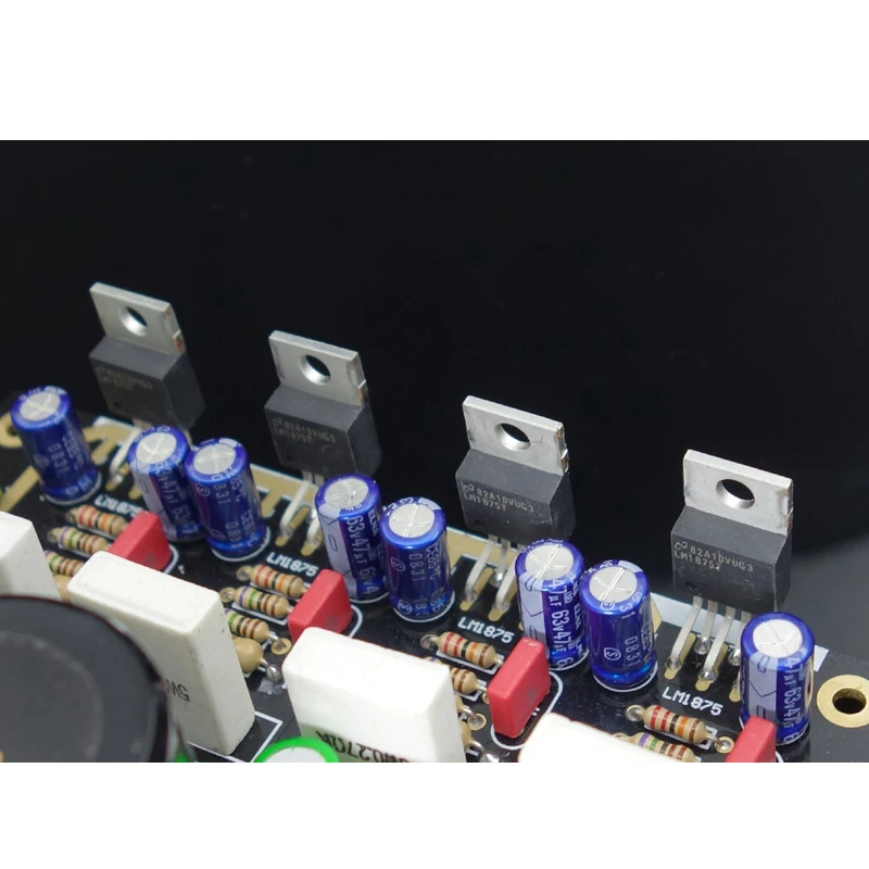 KYYSLB 50 Вт GC версия 4 LM1875 двухъядерный параллельный усилитель плата домашнего аудио звука усилитель мощности