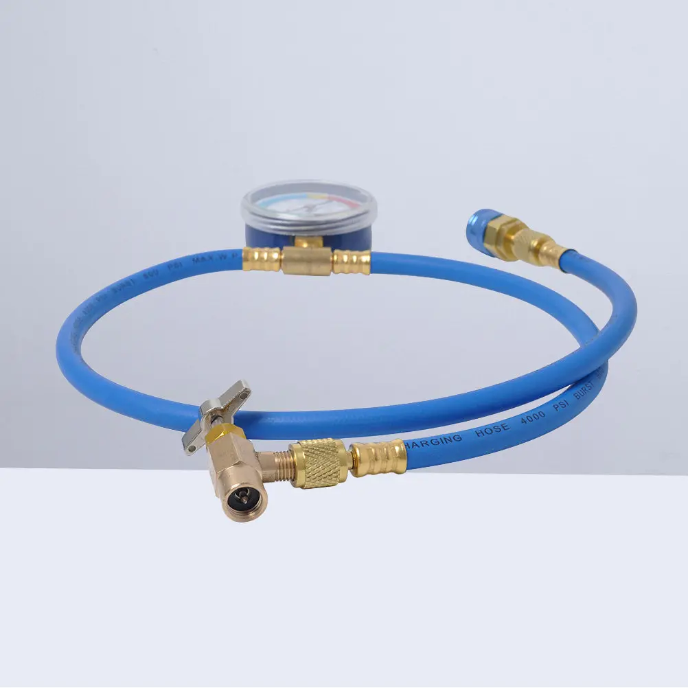 Air Conditioning Hose Car Refrigeration Machine Tube for Refrigerant Recharge Gauge view 3