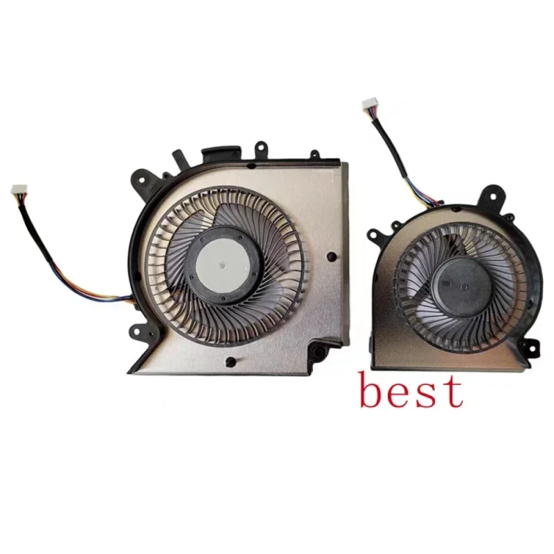 For PABD08008SH PAAD06015SL N459 N460 New For MSI GF66 GL66 MS-1581 CPU GPU COOLING FAN DC5V 0.55A 1.0A