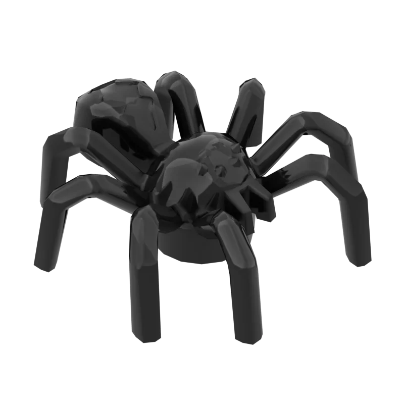 MOC 29111 Long-legged spider, Chinese domestic mosaic building block accessories animal scene decorative props