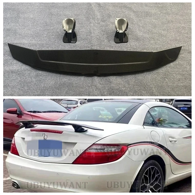 Rear Trunk Roof Car Wing Boot Lip ABS Plastic For Benz-Benz SLK Spoiler SLK320  R171 R172  06-13 SLK200 SLK280 SLK300 SLK350