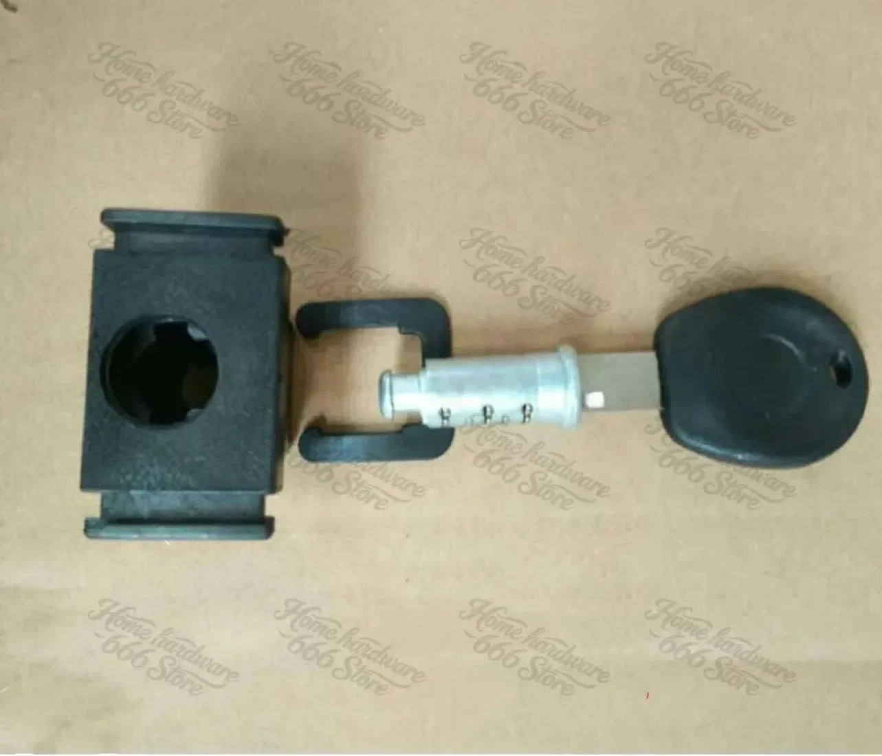 Key Core for 3000 Car Glove Compartment Storage Copilot Front Lock Cylinder with A Key Lock Shell 1pcs