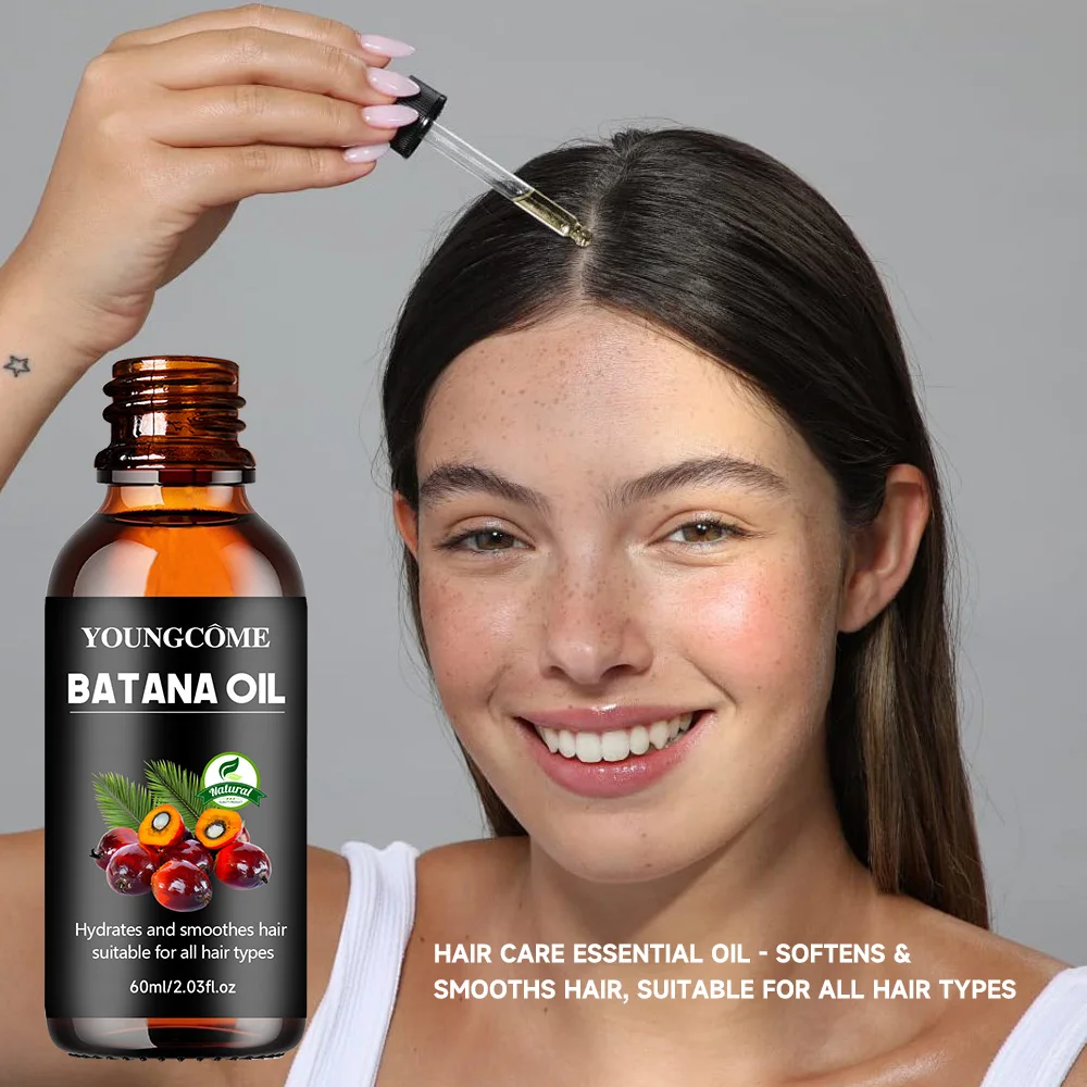 Batana Oil Hydrates And Smoothes Hair Enhances Shine Promotes Growth Smooths & Detangles Suitable For All Hair Types