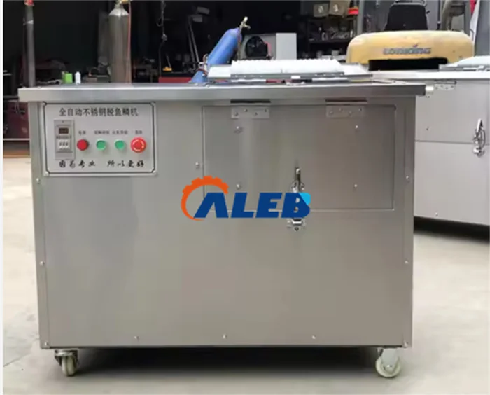 Fotografia 3: Máquina de Limpeza de Peixes com Baixo Preço para Processamento de Peixes, Remoção de Escamas e Evisceração